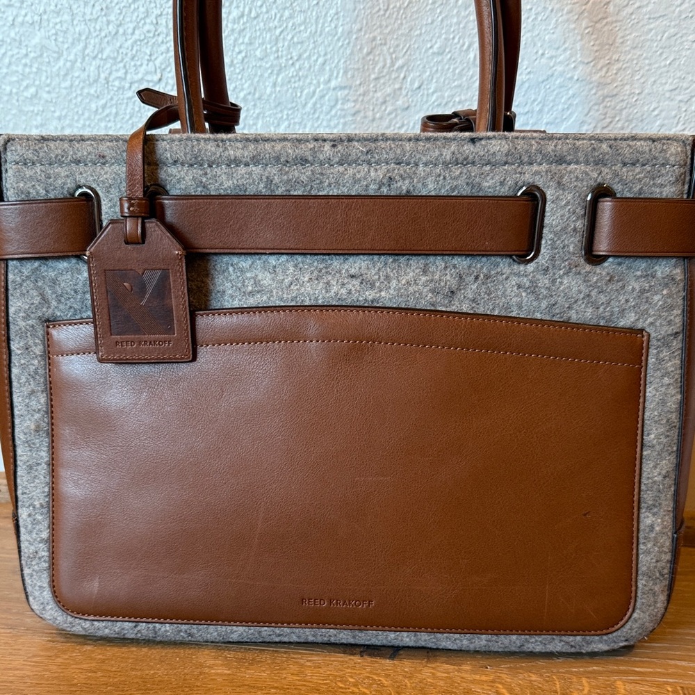 Reed Krakoff Brown and Gray Tote - Picture 2 of 4